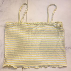 pac sun cropped tank top